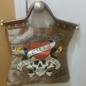 Ed Hardy Bag NWOT