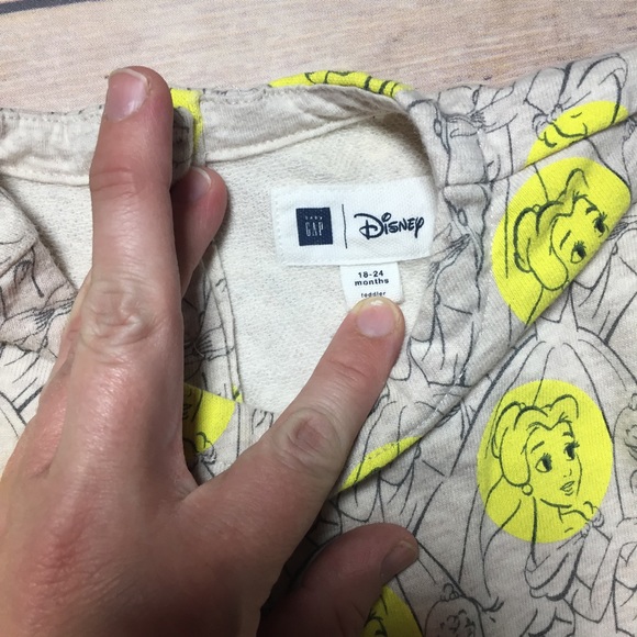 ❌SOLD❌ Disney/Gap Beauty & the Beast Dress - Picture 4 of 5