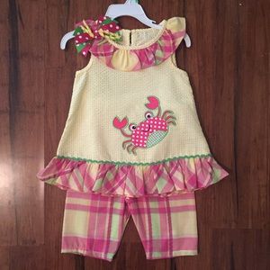 NWT seersucker outfit NWT seersucker outfit