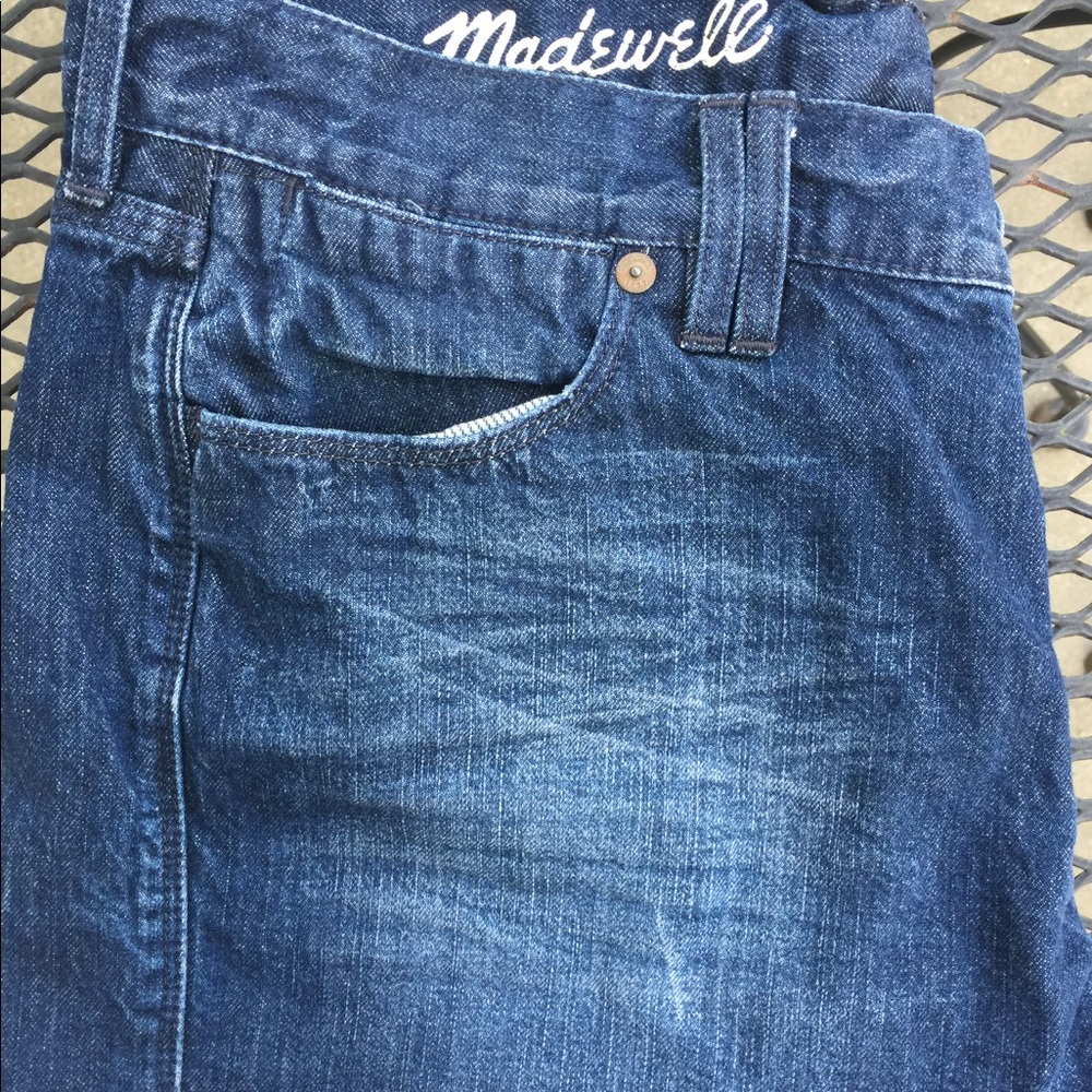 Madewell cut off shorts size 30