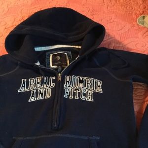 Abercrombie & Fitch Navy Hoodie