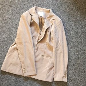 Petite Sophisticate tan blazer