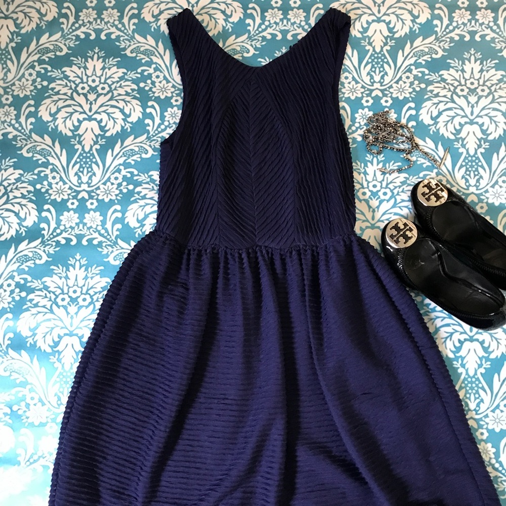 Perfect Navy Party Dress 👗👠🍷🎉
