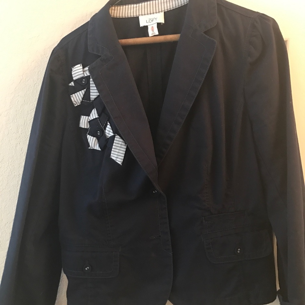 Loft Navy Jacket