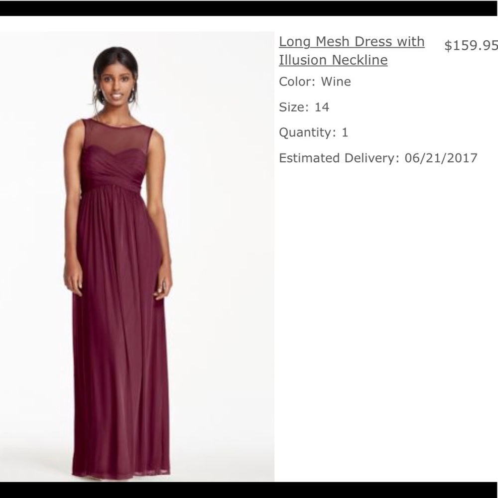 Bridesmaid dress