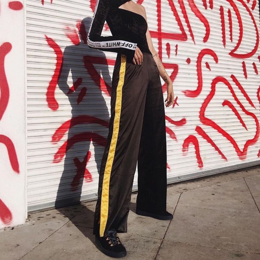 IAMGIA Silky Black Pants✨