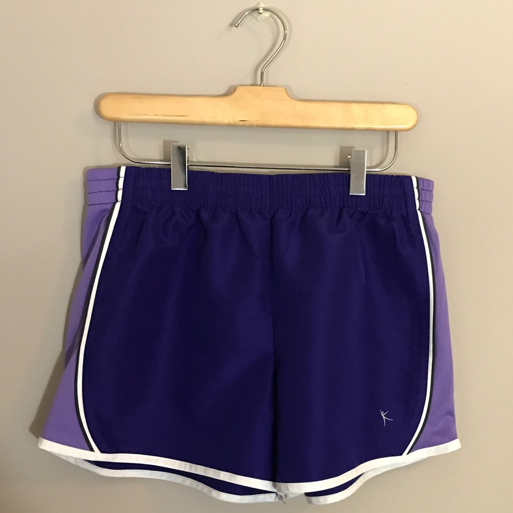 Danskin Purple Swim Medium Shorts