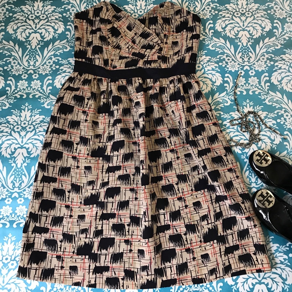Strapless party dress 🎉👠