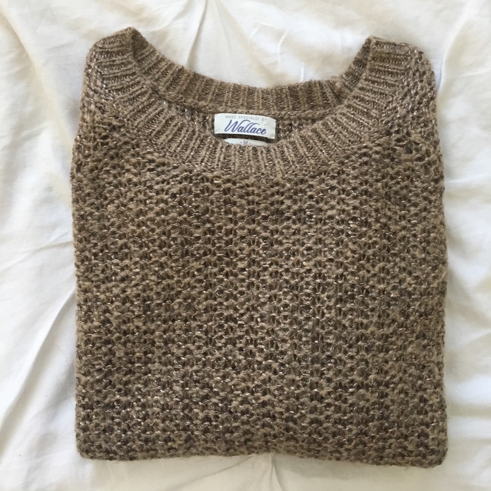 Madewell wallace knitted sweater
