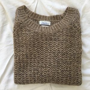 Madewell wallace knitted sweater