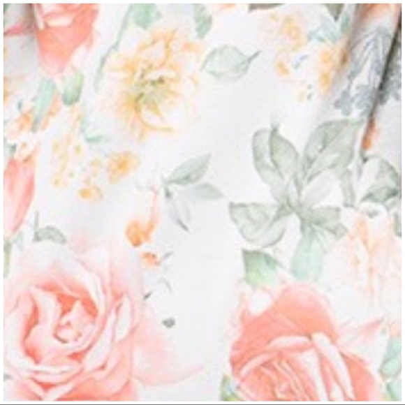 LAST ONE!! Floral Knit Raglan Sleeve Top - Picture 5 of 5