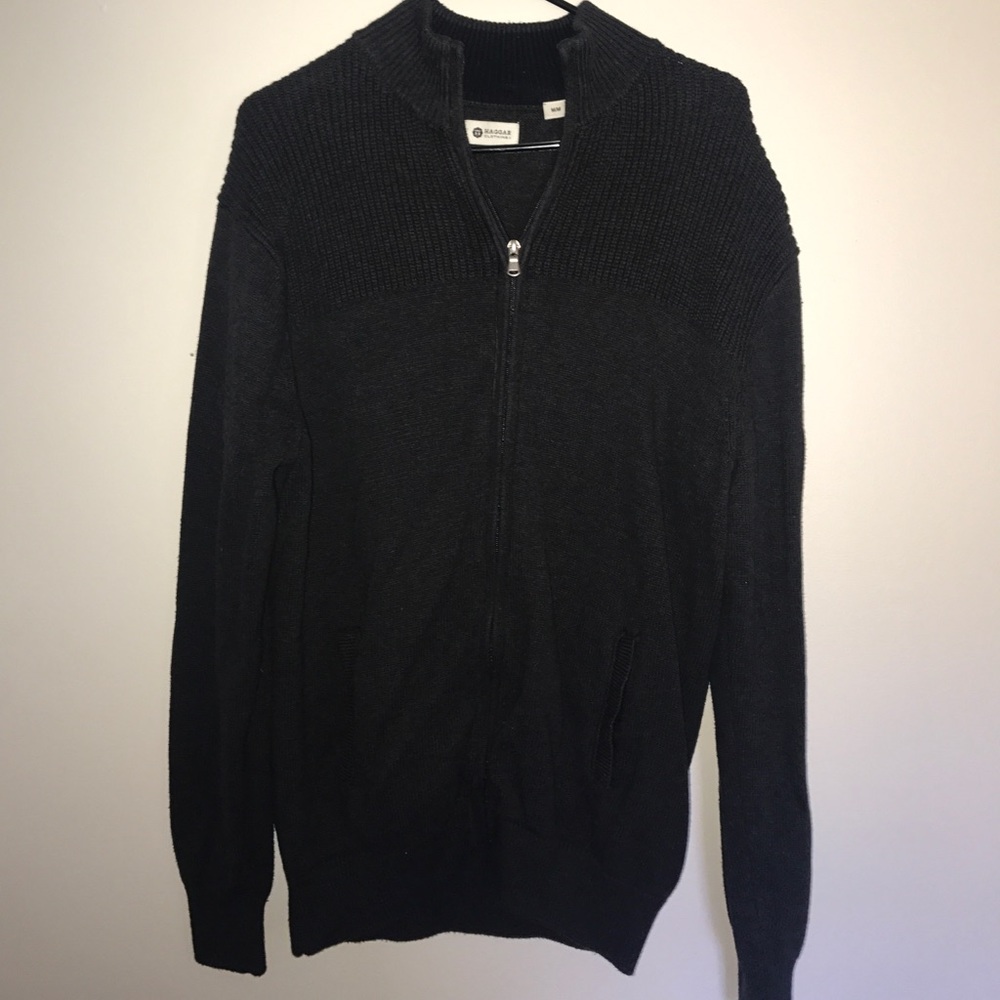 Full zip heavy sweater