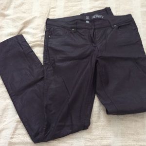 New York and Company Purple Jeans