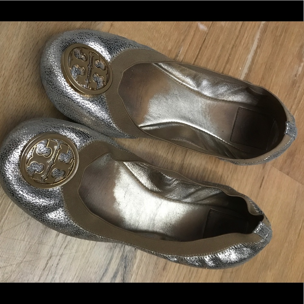 Tory Burch Ballet flats gold shimmer