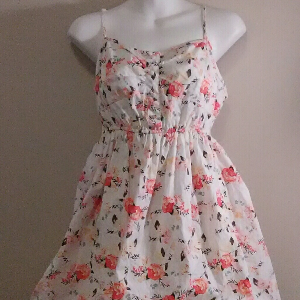 Floral print dress