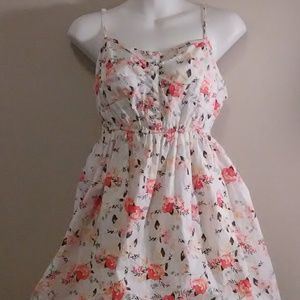 Floral print dress