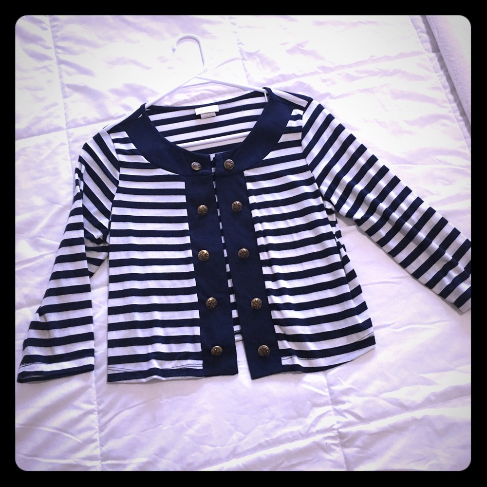 Nautical Cardigan