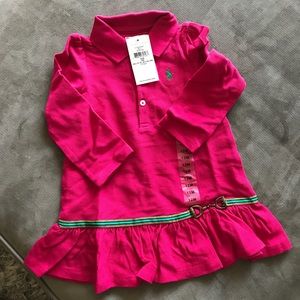 Ralph Lauren girl's dress. 12 month