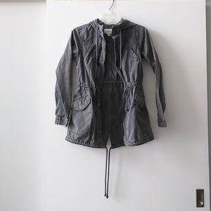 AE hooded utility jacket