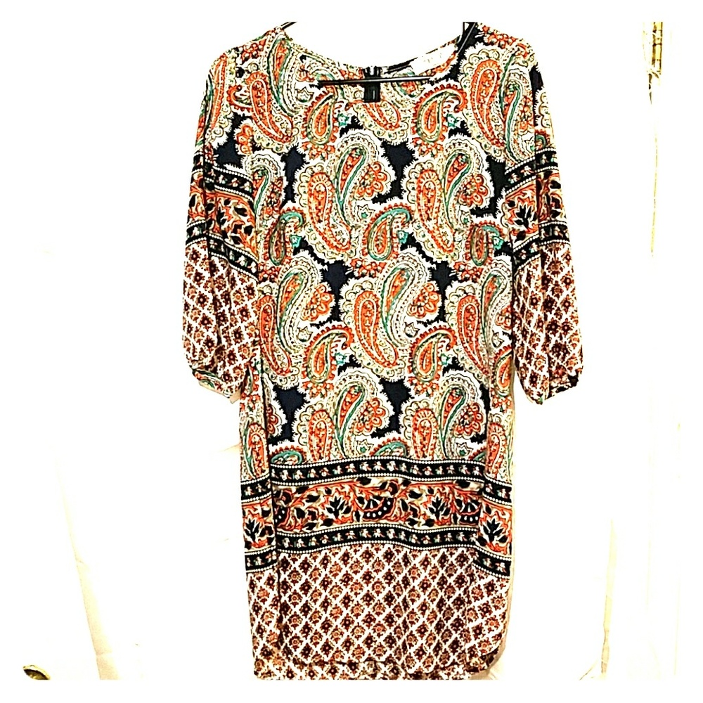 Country style knee length dress