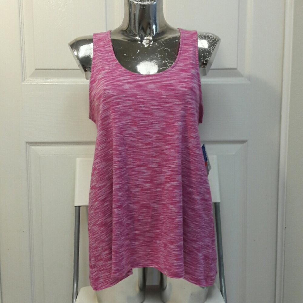 COLUMBIA Womens Pink Tank Top