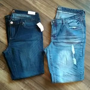 Jeans n capri (reign) *bundle deal*for both pair