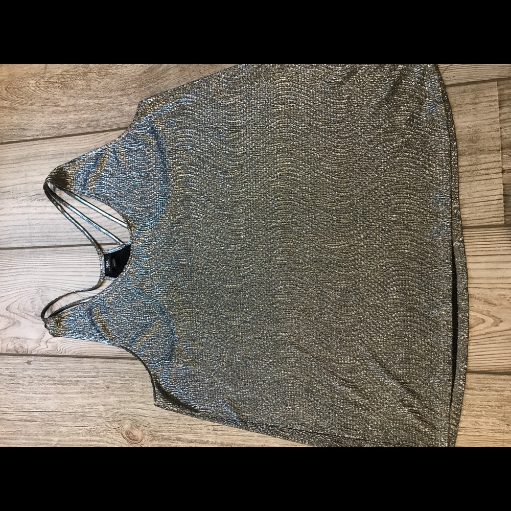 Rock & republic silver tank