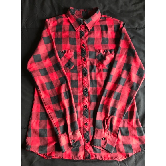 Hot Topic Red Flannel - Picture 2 of 3