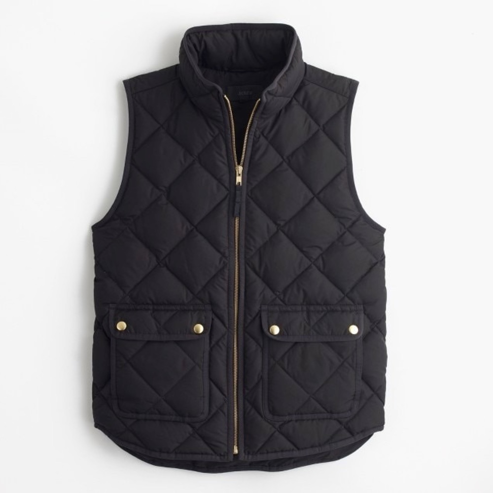 Black J-Crew Vest