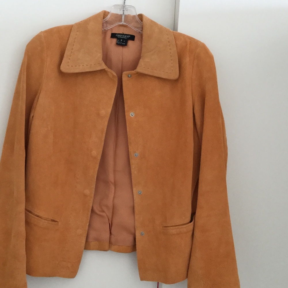 Karen Kane "Peachy" Suede jacket . Excellent shape