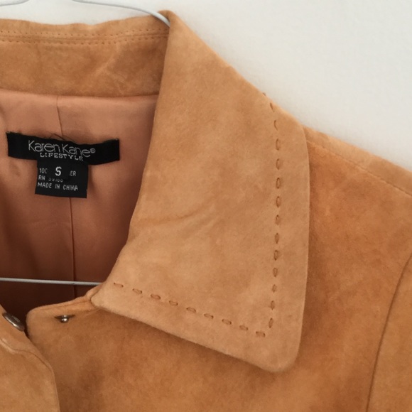 Karen Kane "Peachy" Suede jacket . Excellent shape - Picture 4 of 7