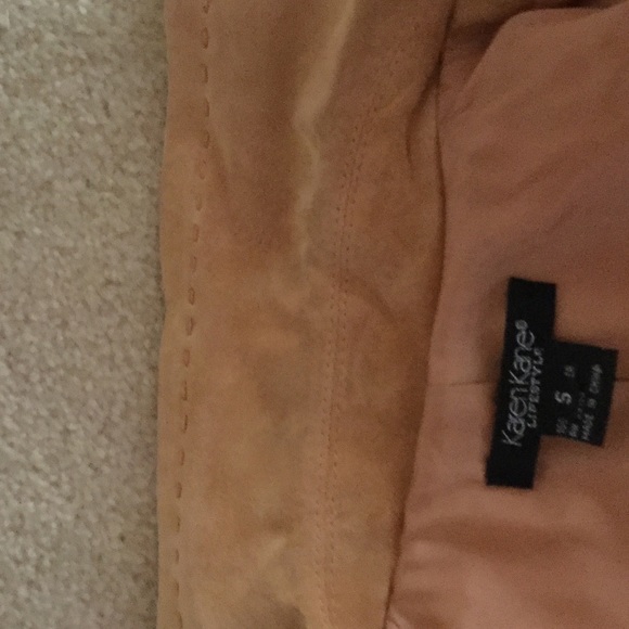 Karen Kane "Peachy" Suede jacket . Excellent shape - Picture 7 of 7