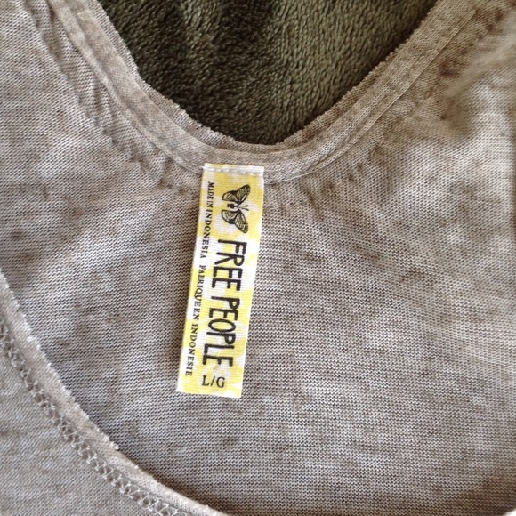 FREE PEOPLE fringe shoulder tank top - Picture 6 of 6