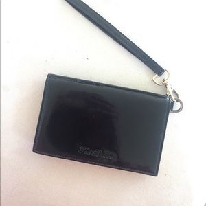 Ted Baker Black iPhone Wristlet
