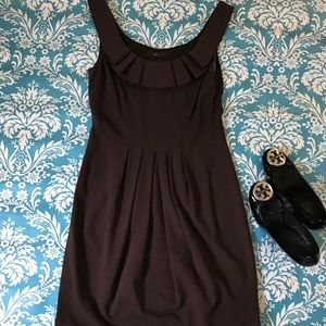BCBG brown party dress