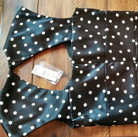 White house black market polka dot dress nwt - Picture 2 of 4