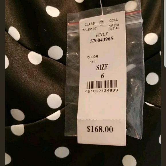 White house black market polka dot dress nwt - Picture 4 of 4