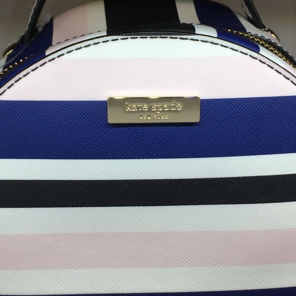 Kate Spade Stripped Backpack - Picture 2 of 4