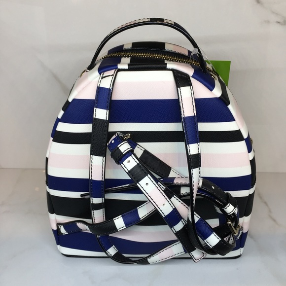 Kate Spade Stripped Backpack - Picture 3 of 4