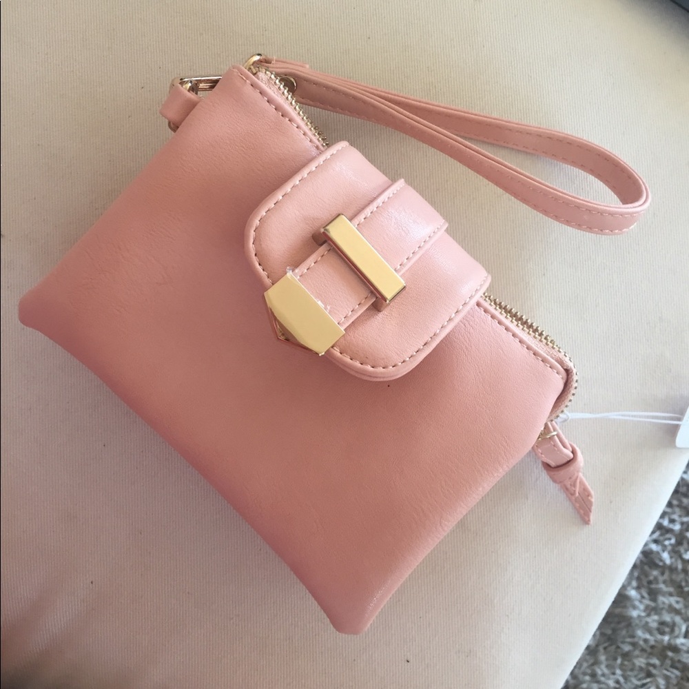 Pink Charming Charlie Wristlet/Purse