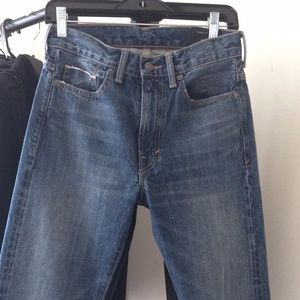 Vince-Union slouchy jeans, mid wash