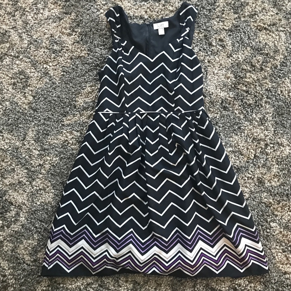 LOFT Chevron Dress