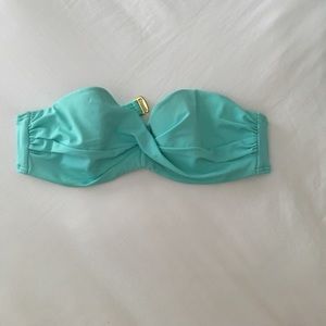 Aqua Victoria's Secret bandeau swimsuit