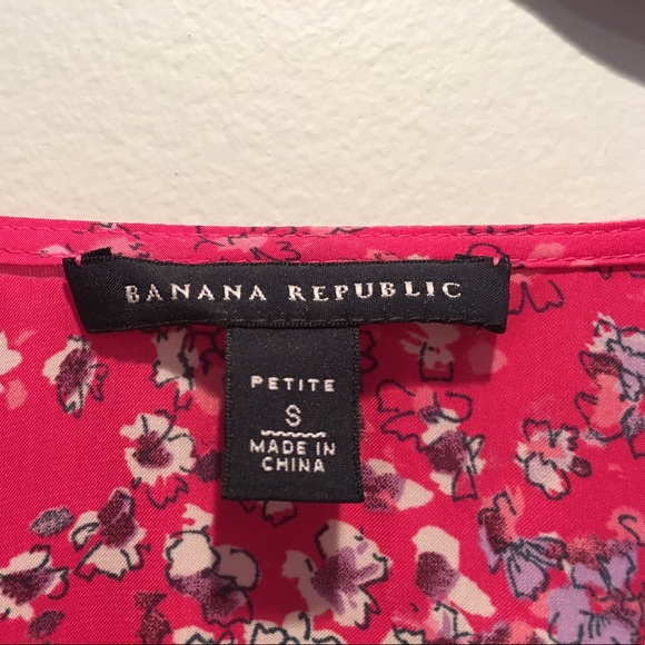 Banana Republic Satin Peasant Blouse - Picture 2 of 6