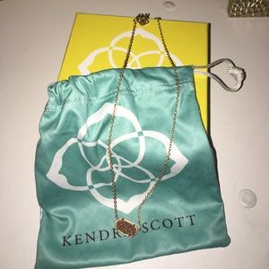 Elisa Rosegold Kendra Scott Necklace Pendant