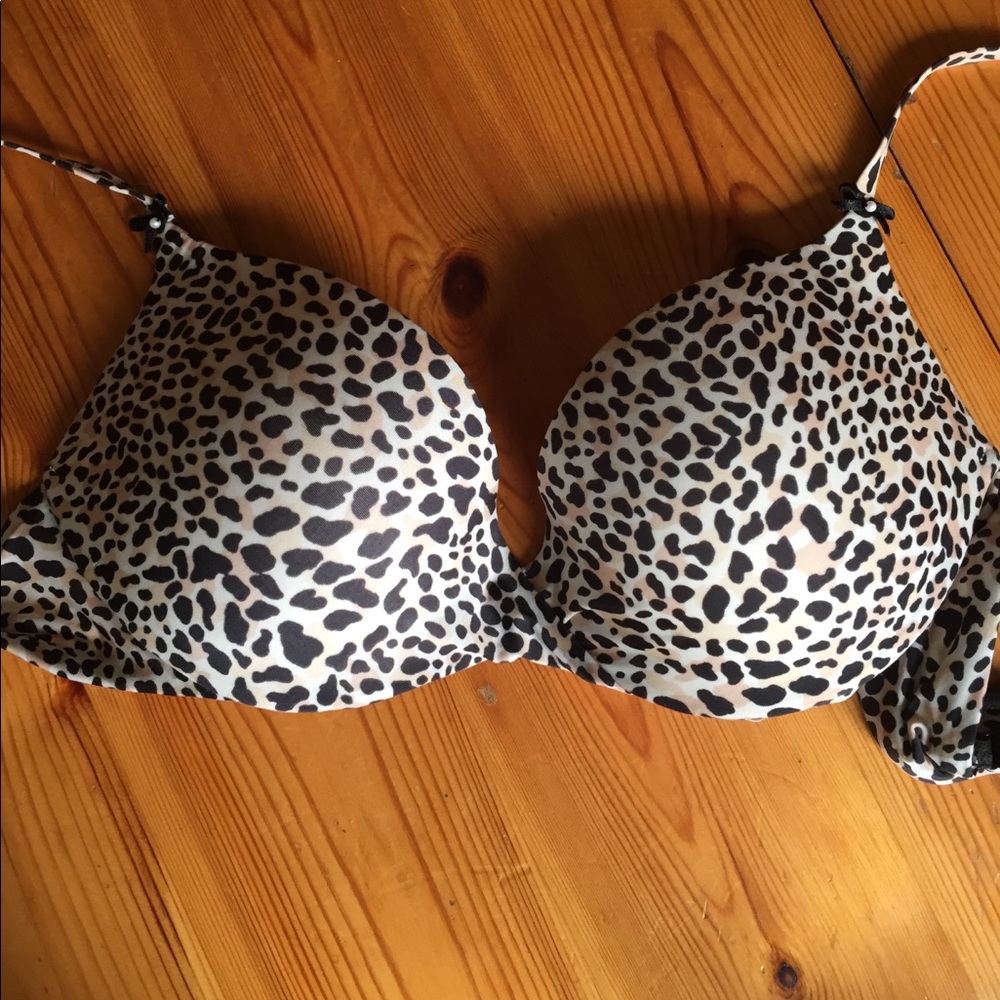 Victoria's Secret cheetah push-up bra