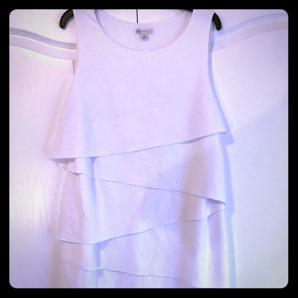 White bandage dress