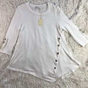 Jodifl Anthropologie Boho Long Sleeve Blouse Top