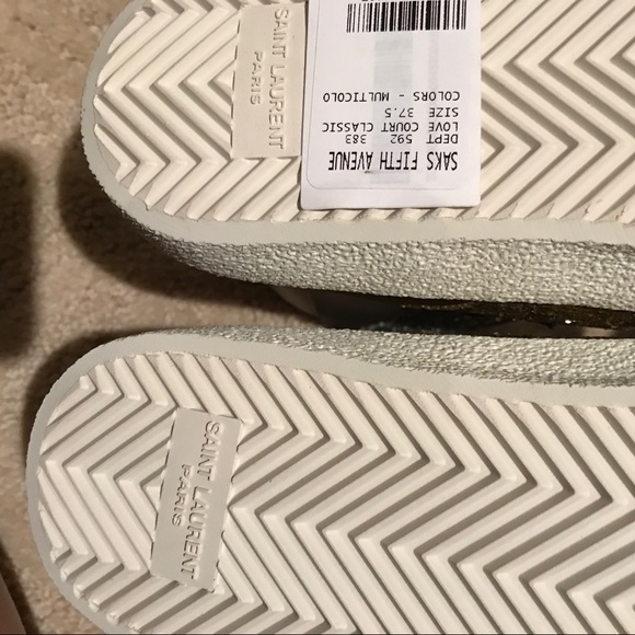 BNIB SAINT LAURENT hi top sneakers ON HOLD !!!! - Picture 6 of 7