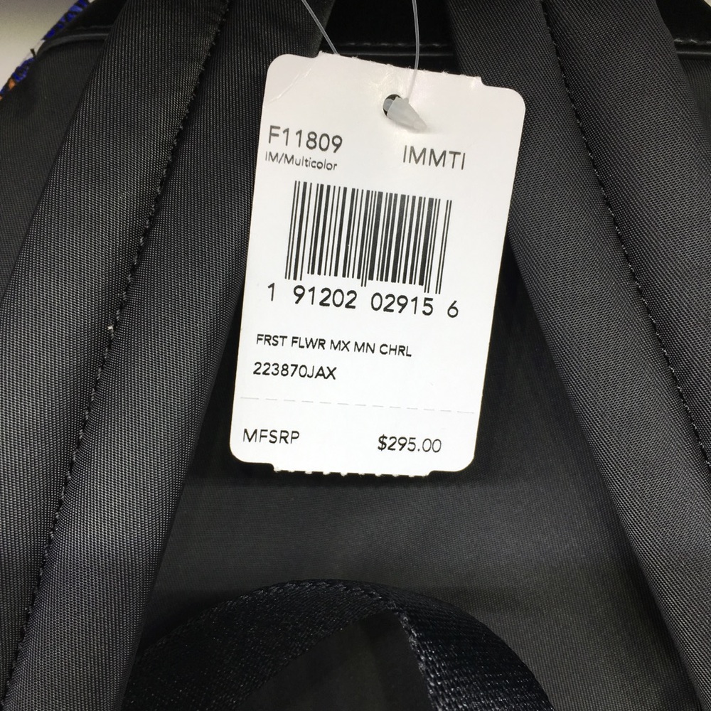 Coach Flower Print Mix Backpack - Picture 3 of 3
